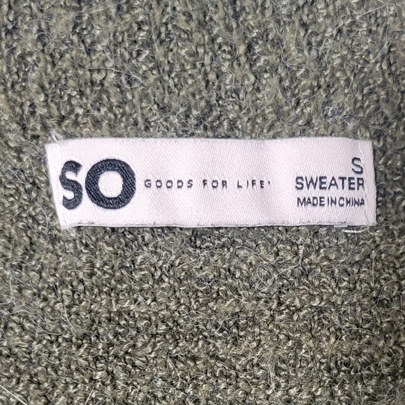 SO ~ Cropped Sweater Top - Picture 4 of 6